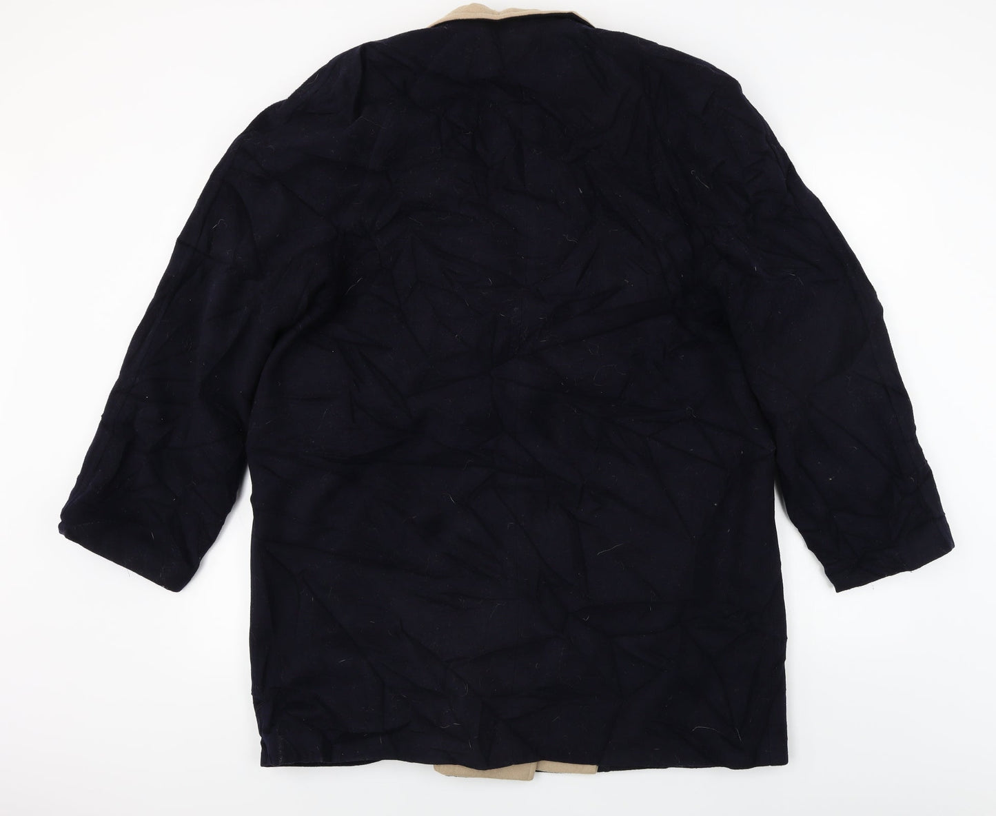 Preworn  Womens Blue   Jacket Coat Size 16