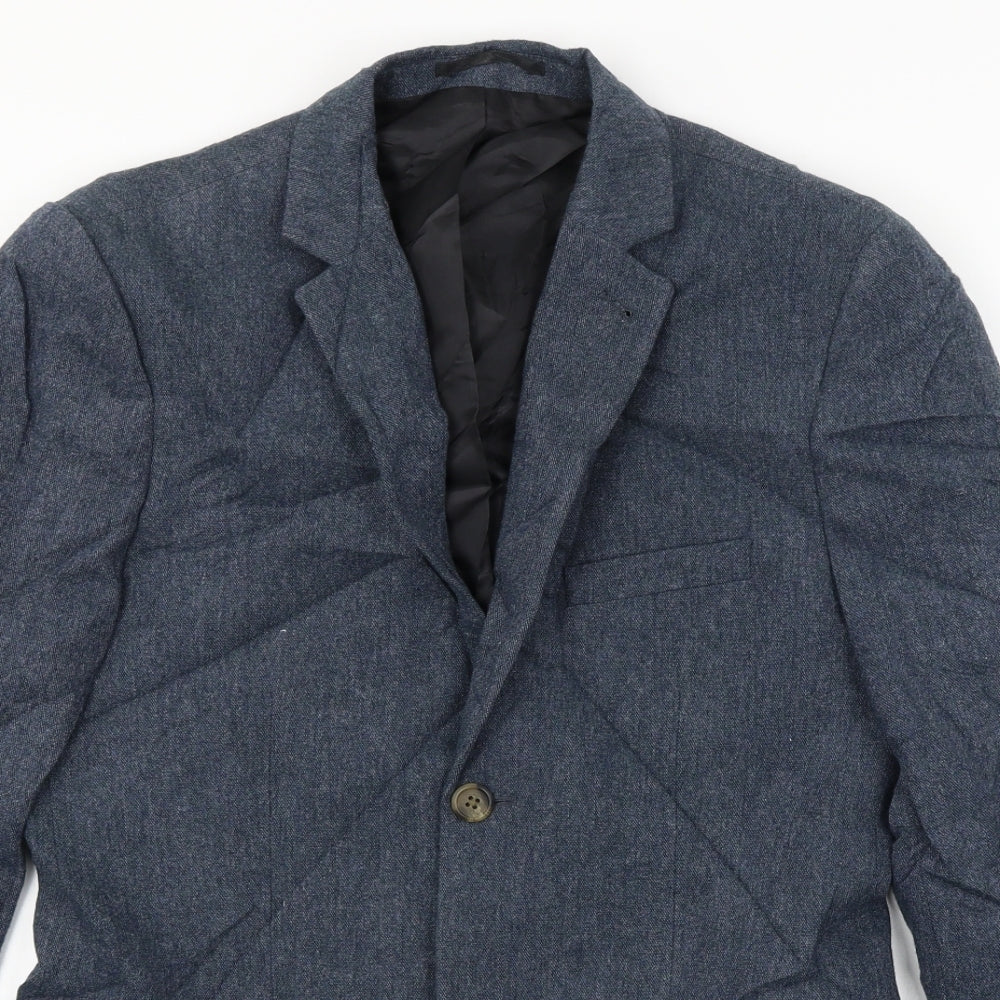 Topman  Mens Blue   Jacket Blazer Size 36