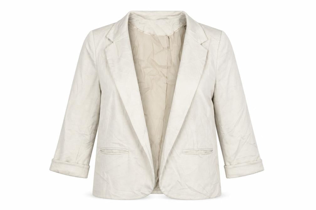 Preworn  Womens Beige   Jacket Coat Size 10