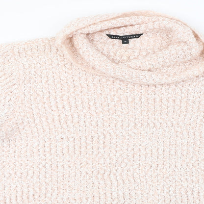 Preloved love knitwear  Womens Pink   Pullover Jumper Size 18 - Detail