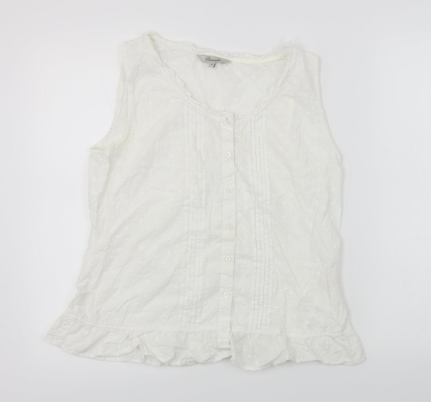 Peacokcs  Womens White   A-Line  Size 12