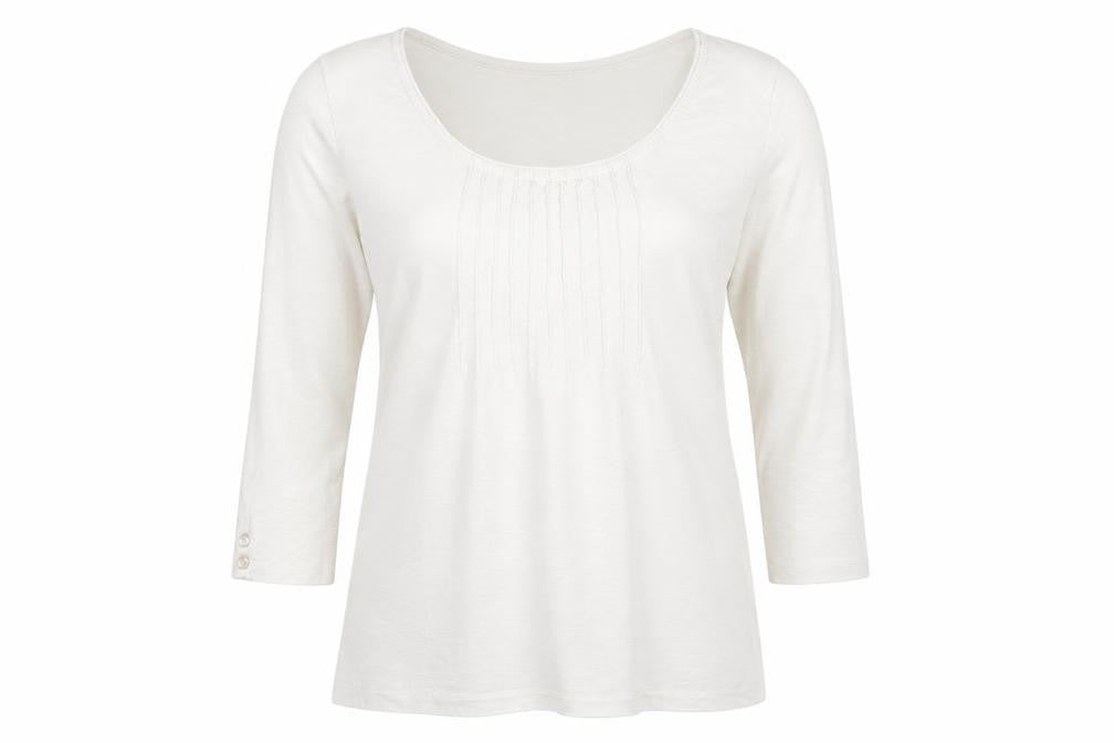 Adini Womens White   Basic T-Shirt Size XS