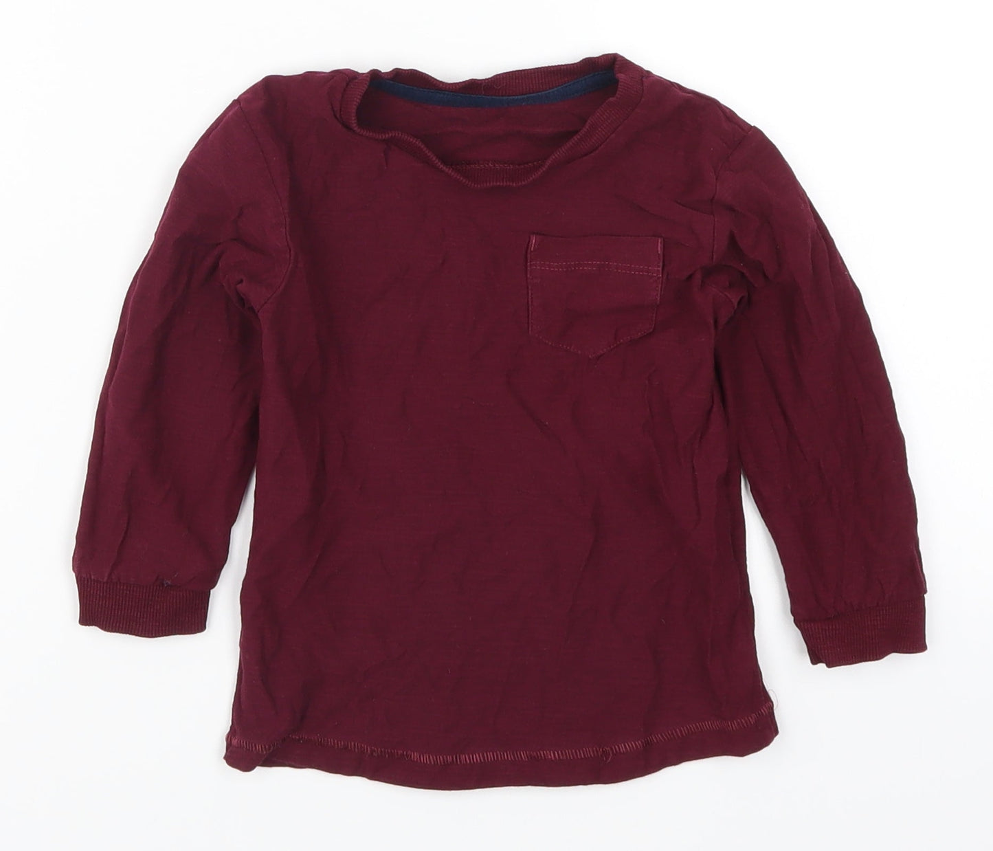 Matalan Boys Red   Basic T-Shirt Size 18-24 Months