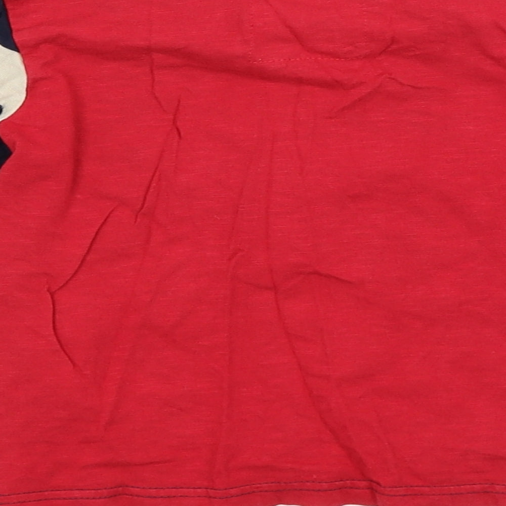 NEXT Boys Blue Striped  Basic T-Shirt Size 2-3 Years