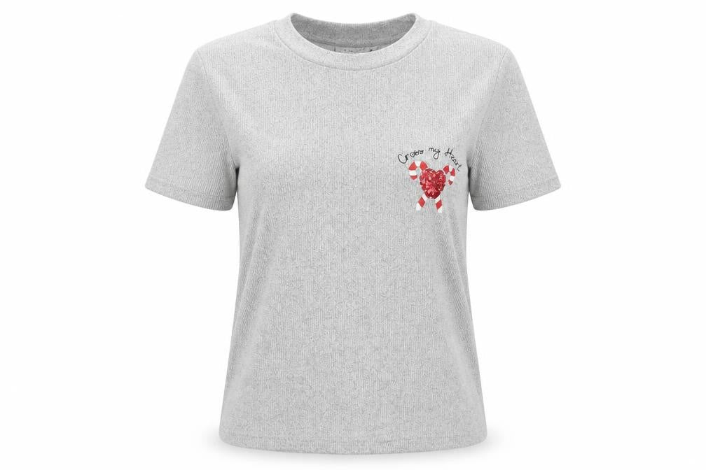 Topshop Womens Grey   Basic T-Shirt Size S