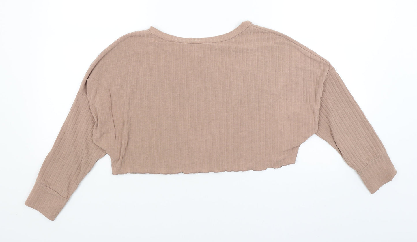 Miss Selfridge Womens Pink   Pullover Jumper Size 8