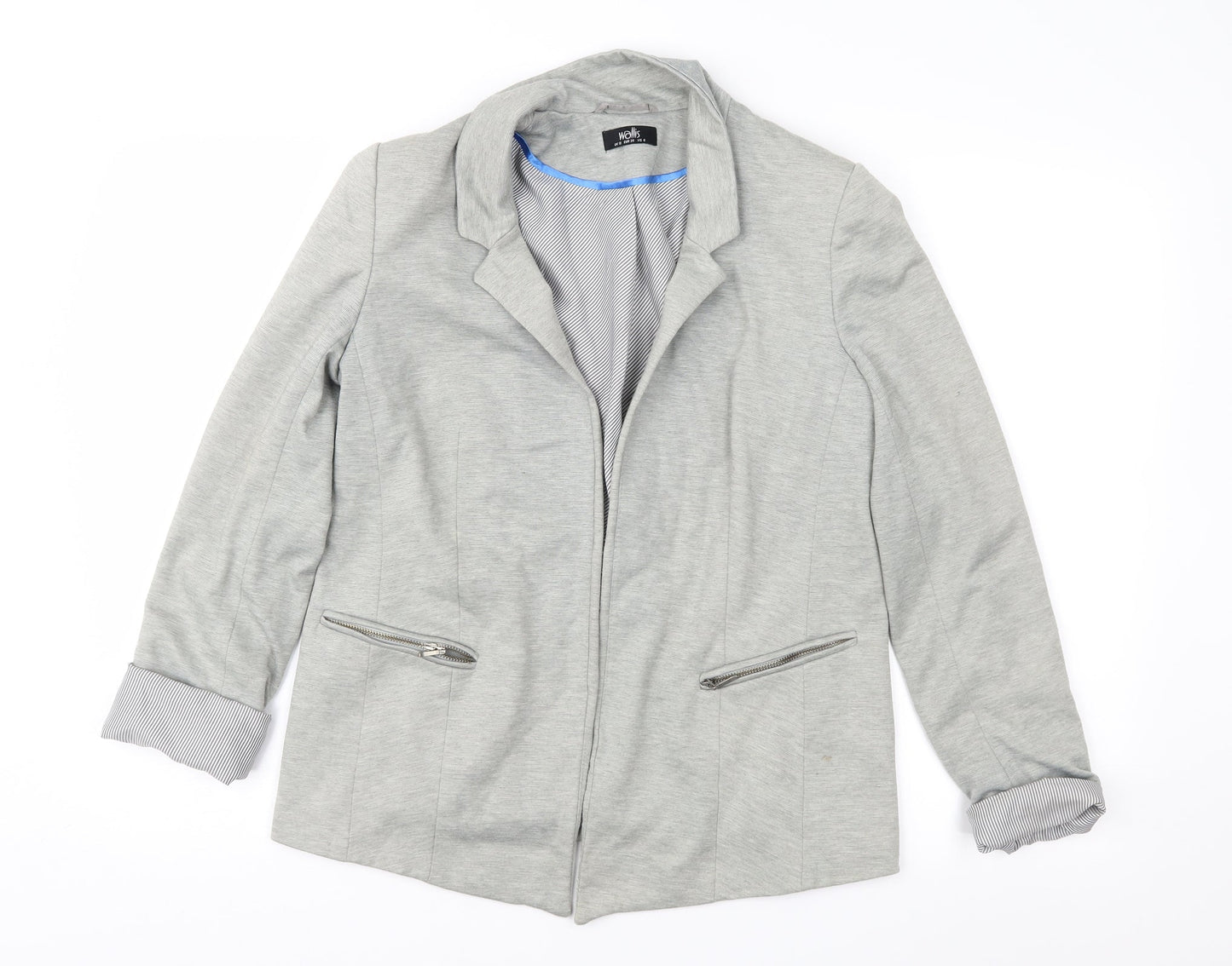 Wallis Womens Grey   Jacket  Size 10