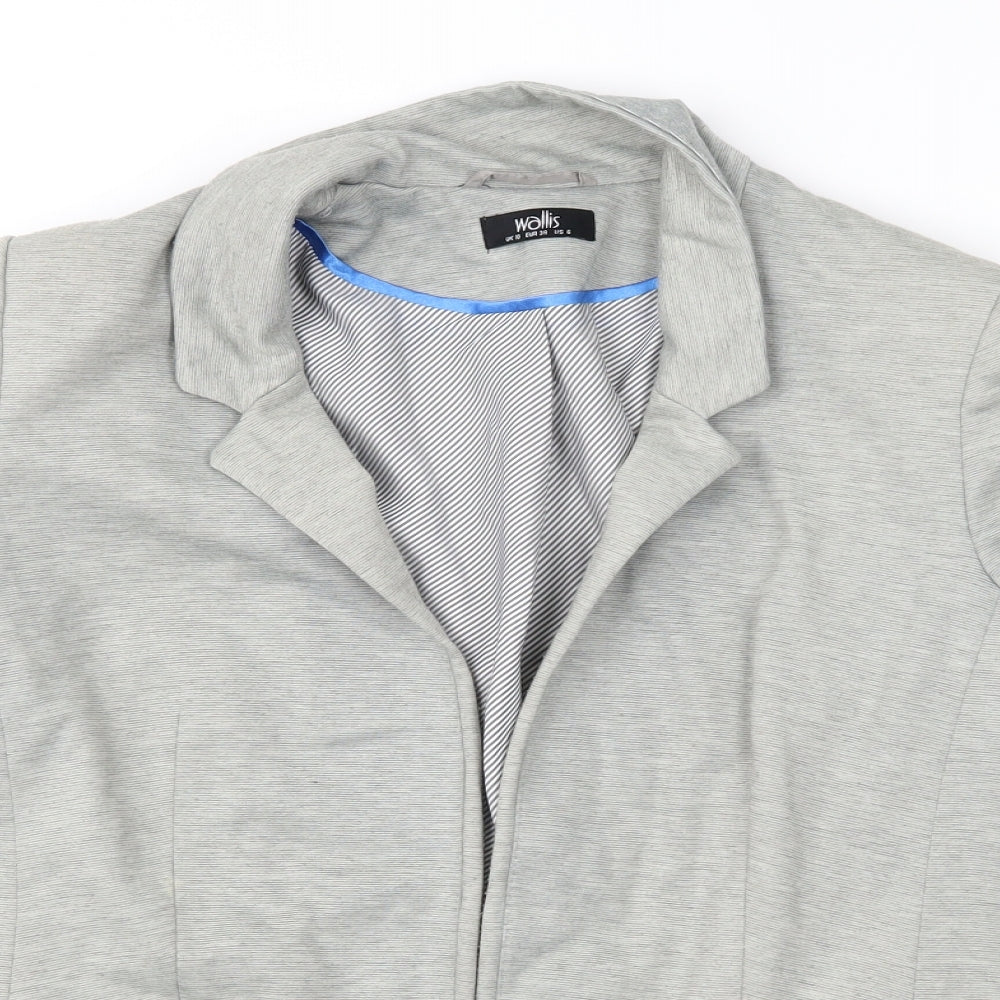 Wallis Womens Grey   Jacket  Size 10