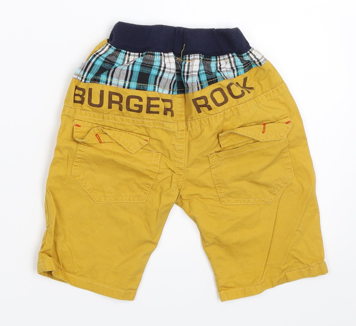 Pudding Boys Yellow   Bermuda Shorts Size 6 Years