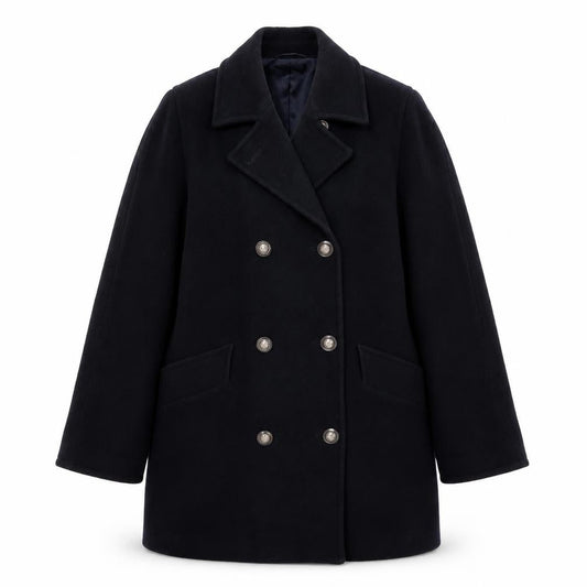 Astraka Womens Blue   Overcoat Coat Size 10
