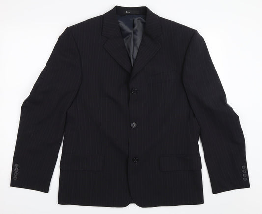 BHS Mens Black   Jacket Blazer Size 38