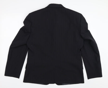 BHS Mens Black   Jacket Blazer Size 38