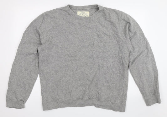 Preworn Mens Grey   Pullover Sweatshirt Size XL