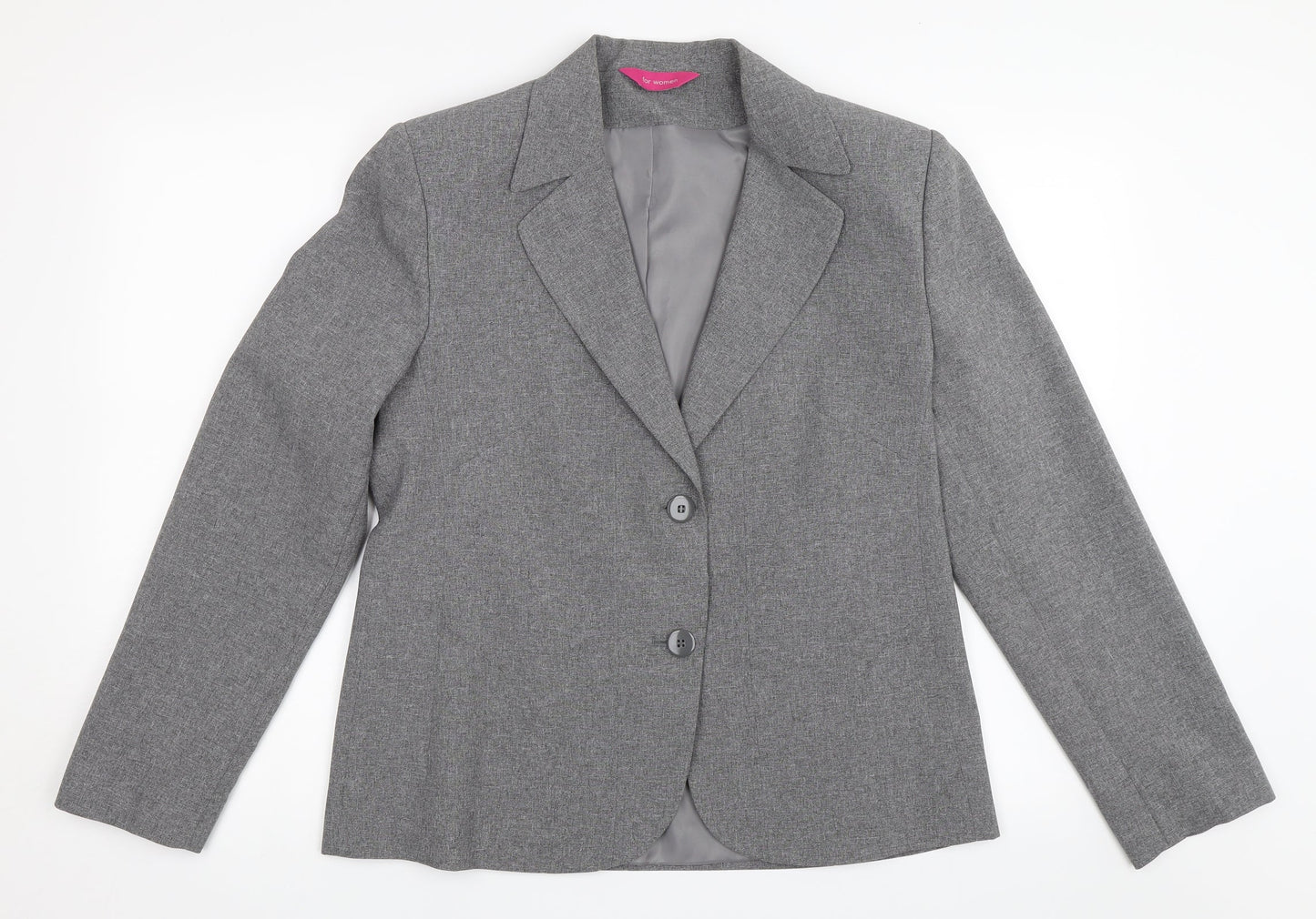 For Women Womens Grey   Jacket Blazer Size 14