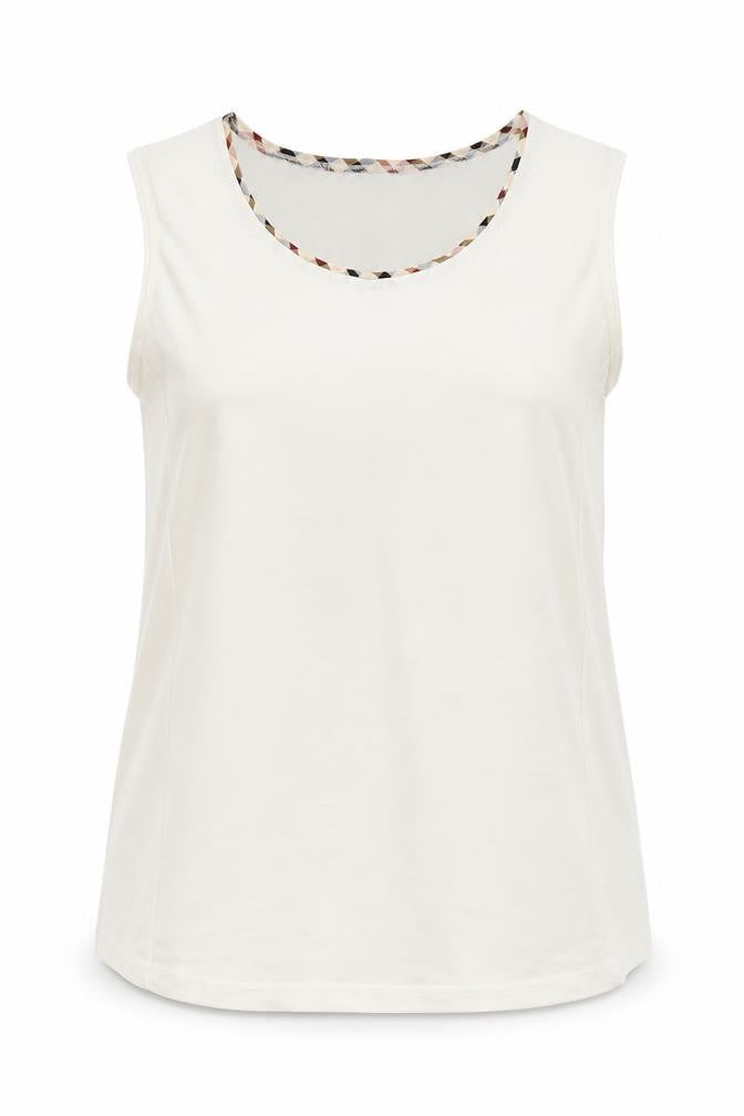 Preworn Womens White   Basic Blouse Size L