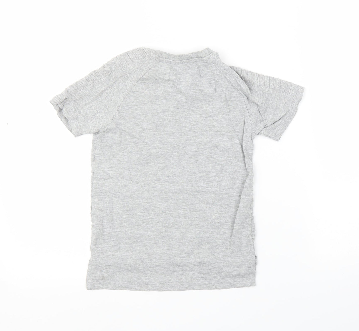 Pep&Co Boys Grey   Basic T-Shirt Size 7-8 Years