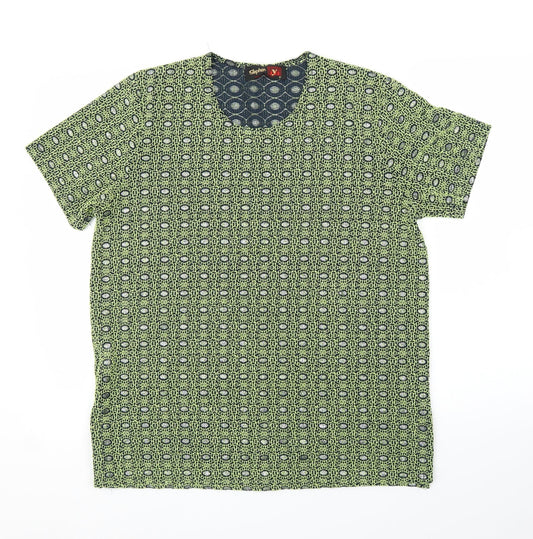 Stephen Womens Green   Basic T-Shirt Size M