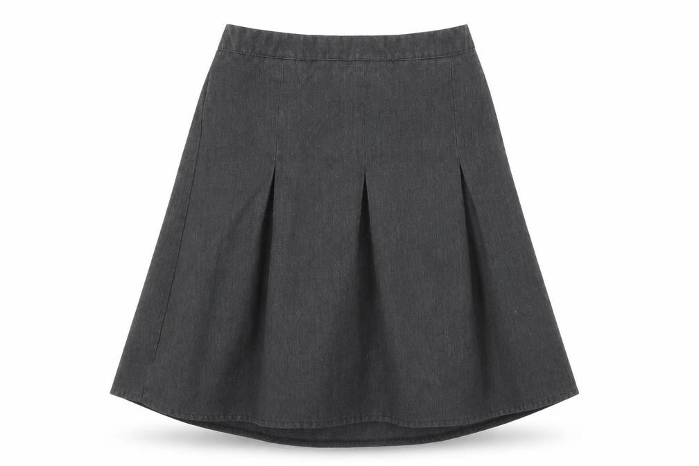 George Girls Grey   Flare Skirt Size 8-9 Years