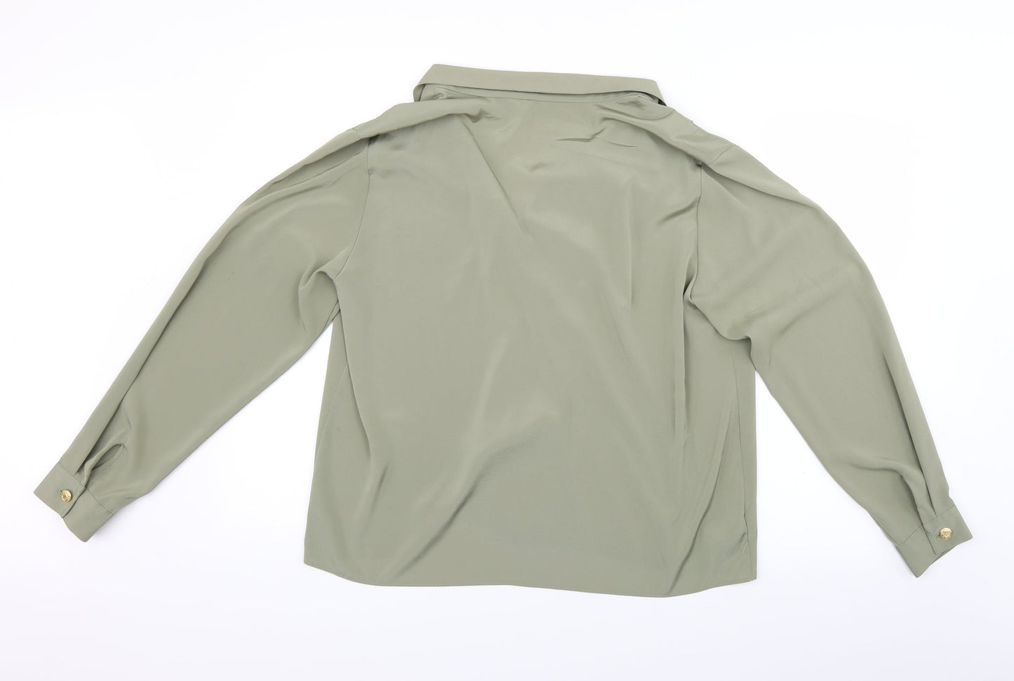 St Micahel Womens Green   Basic Blouse Size 14