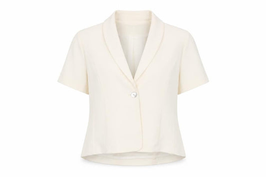 Bonmarché Womens Ivory Jacket Blazer Size 20