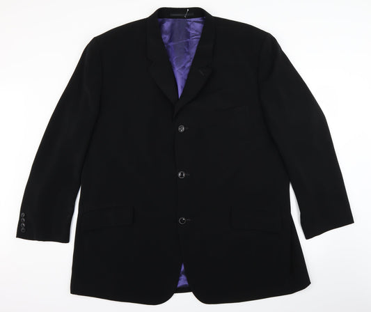 Life and Limb Mens Black    Blazer Size 40
