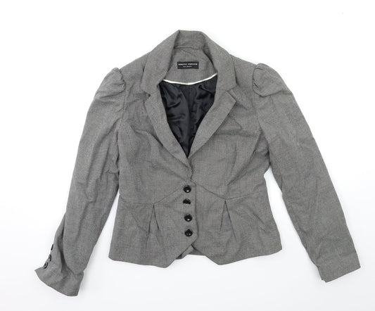 Dorothy Perkins Womens Grey   Overcoat Coat Size 14