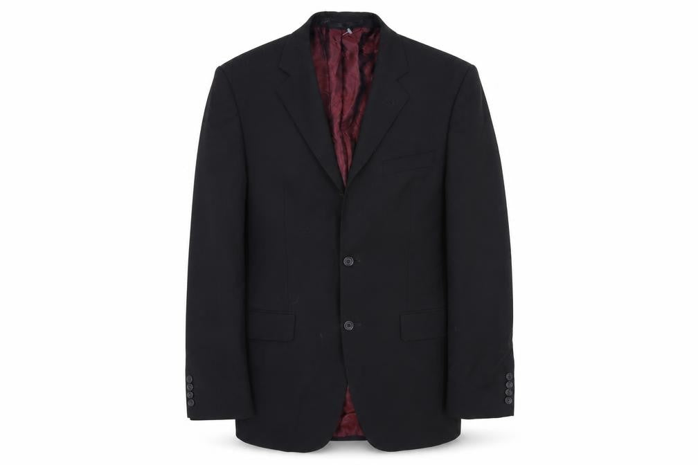 Tom English Mens Black    Suit Jacket Size 40