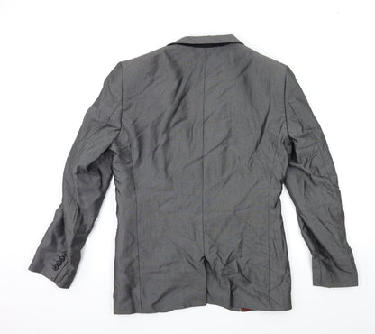 Next Mens Grey   Jacket Suit Jacket Size 38
