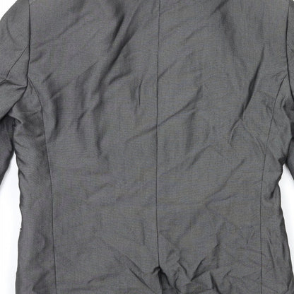 Next Mens Grey   Jacket Suit Jacket Size 38