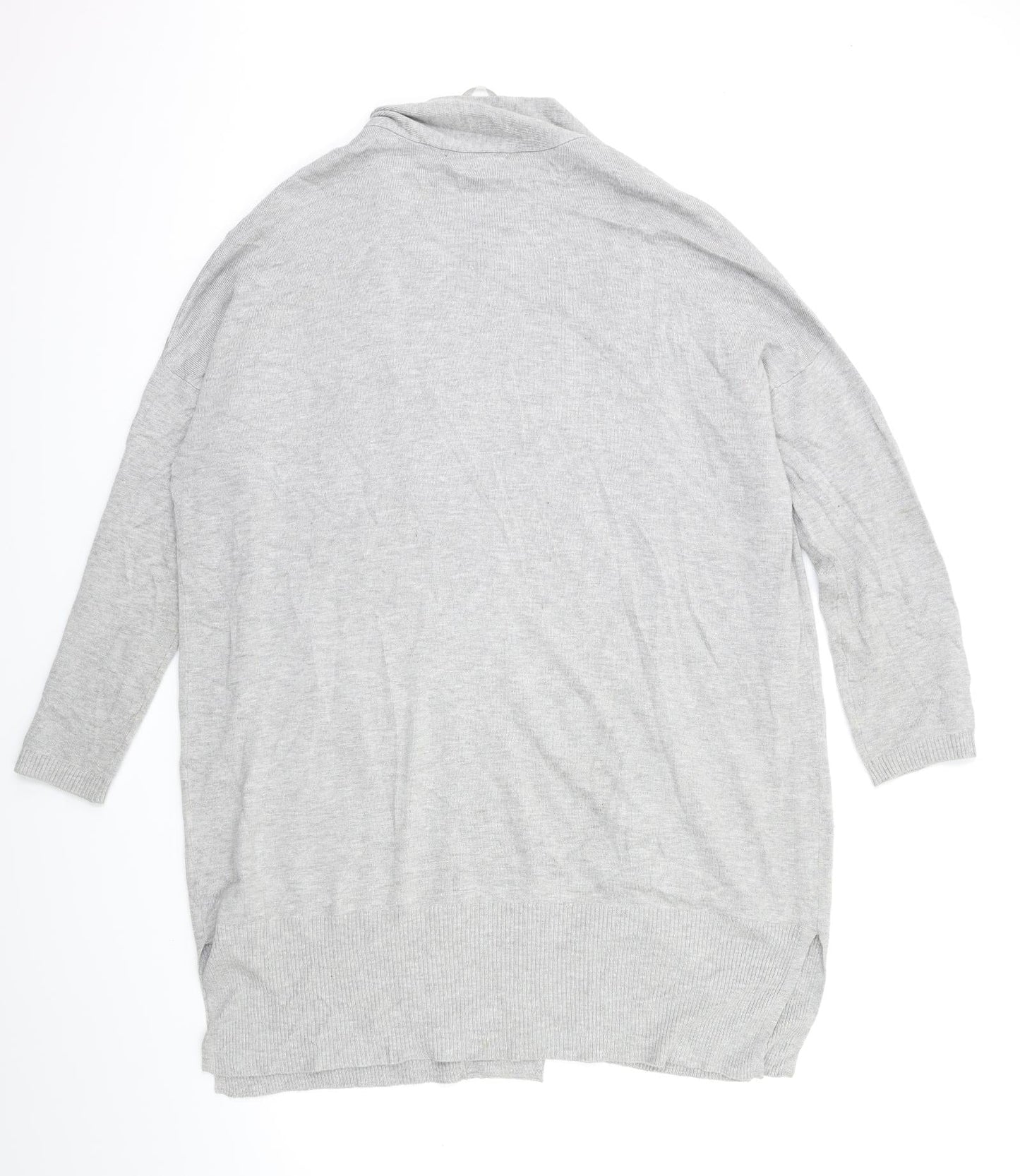 Atmosphere Womens Grey  Knit Cardigan Jumper Size 14