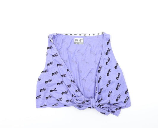 HIIT Womens Purple   Basic Tank Size S