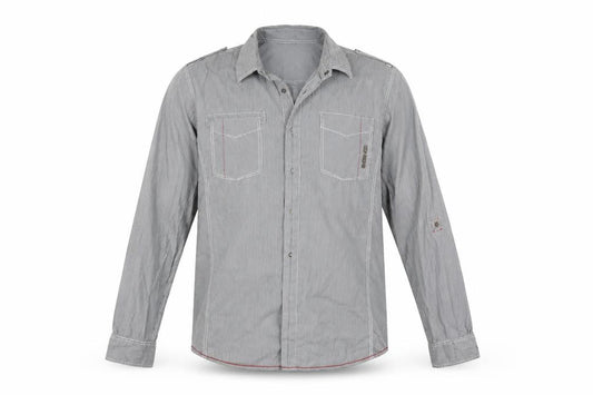 Next Mens Grey Polka Dot   Button-Up Size L