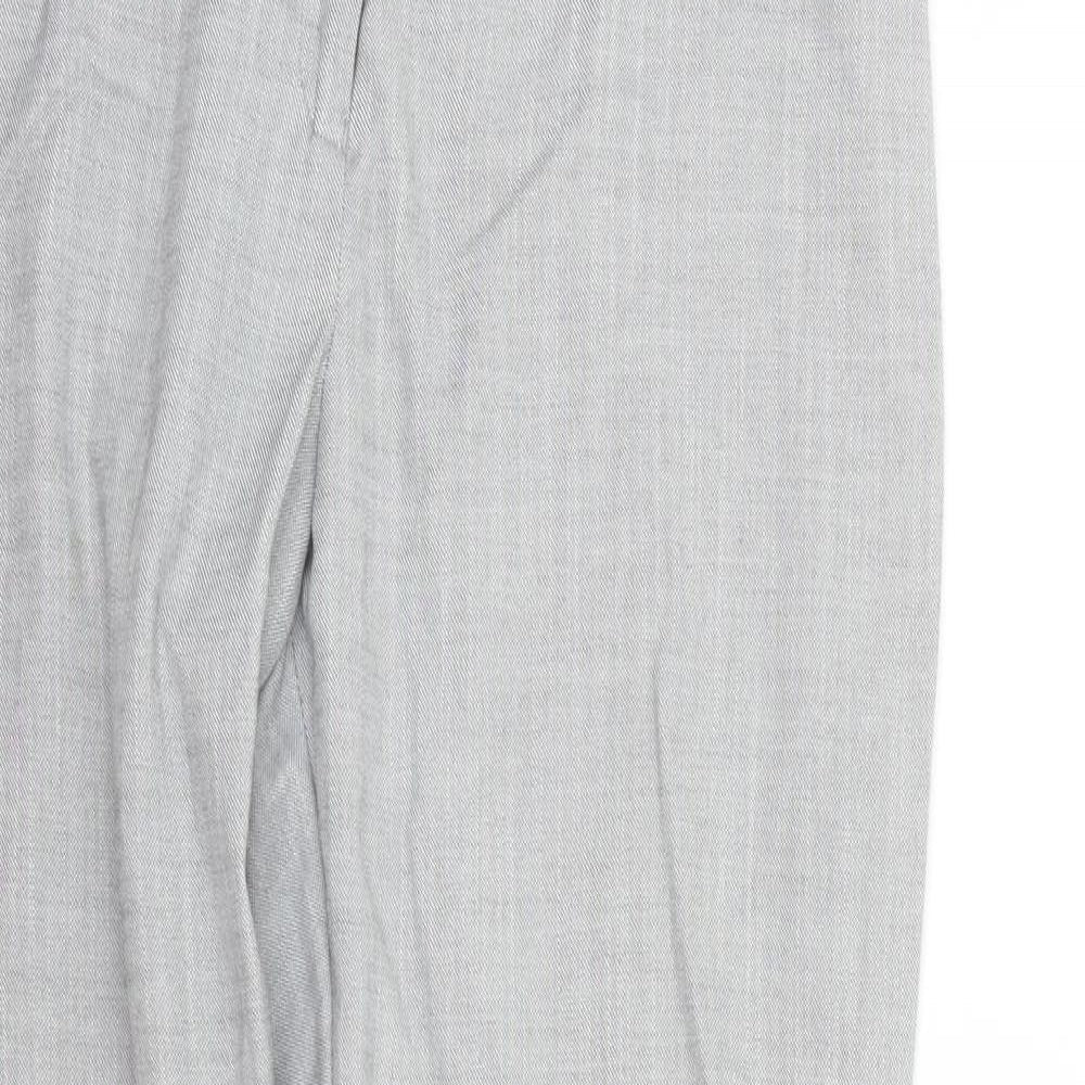 NEXT Womens Grey   Trousers  Size 14 L26 in