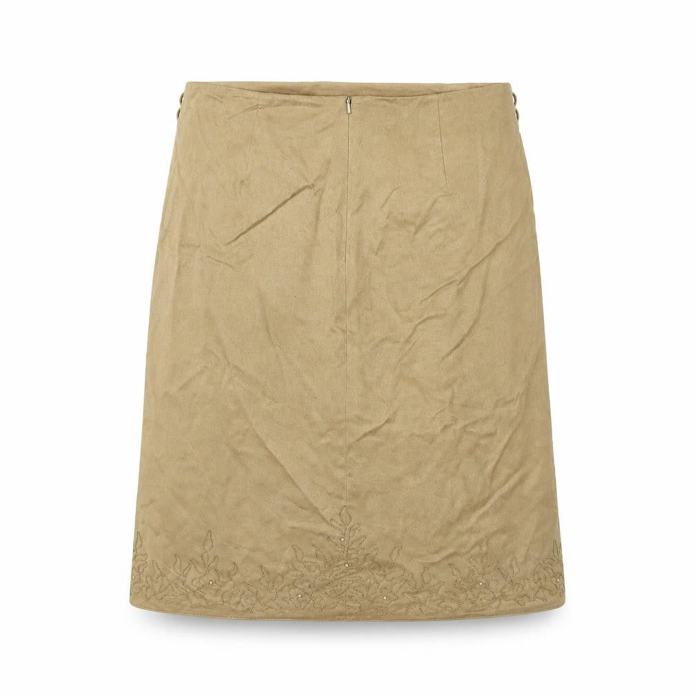 NEXT Womens Beige   Flare Skirt Size 12