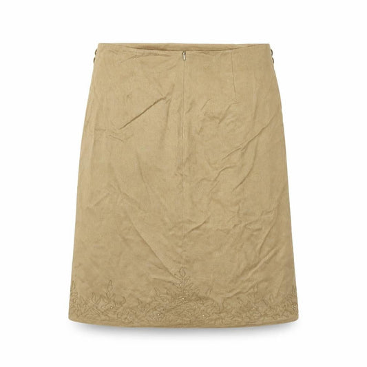 Next Womens Beige   Flare Skirt Size 12