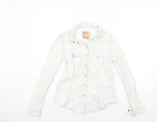 deniem & co Womens White   Jacket  Size 8
