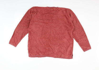 Preloved fragrance Womens Red   Cape Jumper Size M - Back