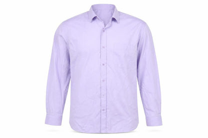 George Mens Purple    Button-Up Size 17