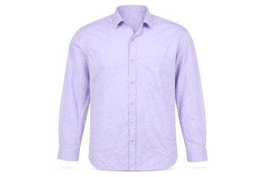 George Mens Purple    Button-Up Size 17