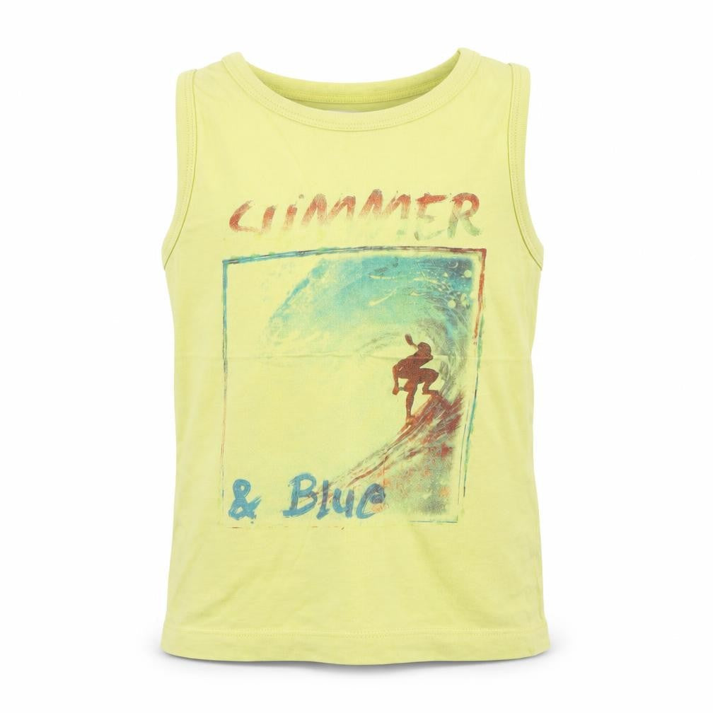 In Extenso Boys Green  Jersey Basic T-Shirt Size 5 Years  - Summer