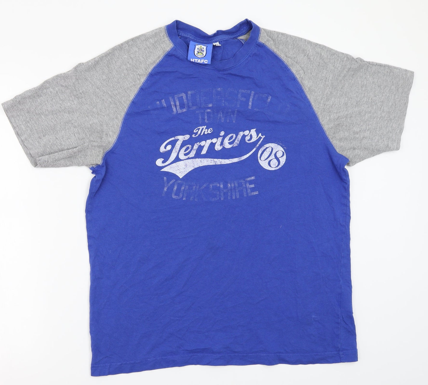 HTAFC Mens Blue    T-Shirt Size M
