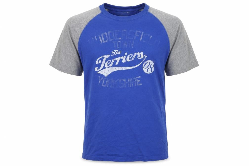 HTAFC Mens Blue    T-Shirt Size M