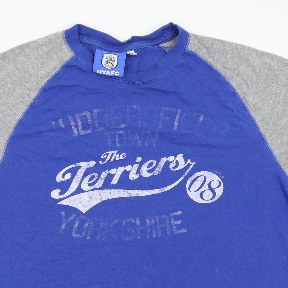 HTAFC Mens Blue    T-Shirt Size M