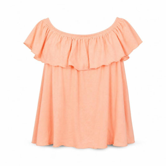 Candy Couture Womens Pink   Basic Blouse Size 12