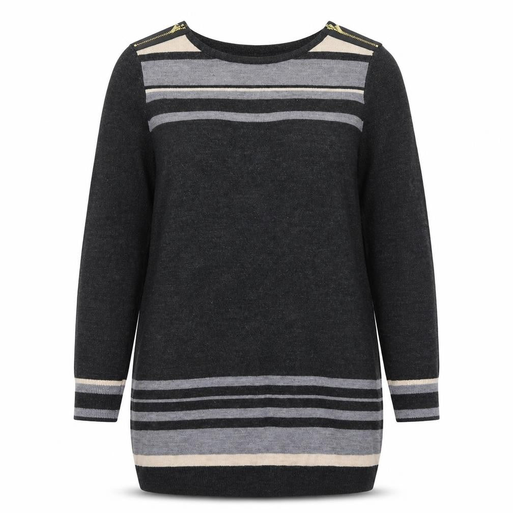 BHS Womens Grey   Pullover Jumper Size 14