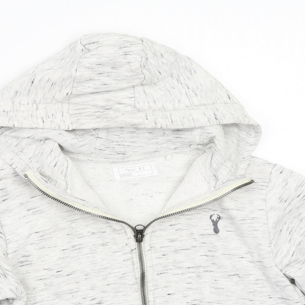 NEXT Boys White Batik  Jacket Coat Size 5 Years