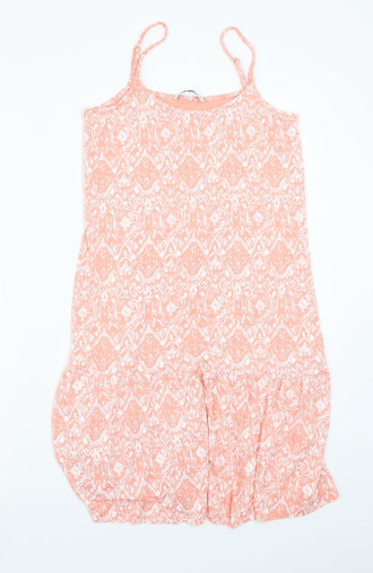 Tu Womens Pink Paisley  A-Line  Size 8