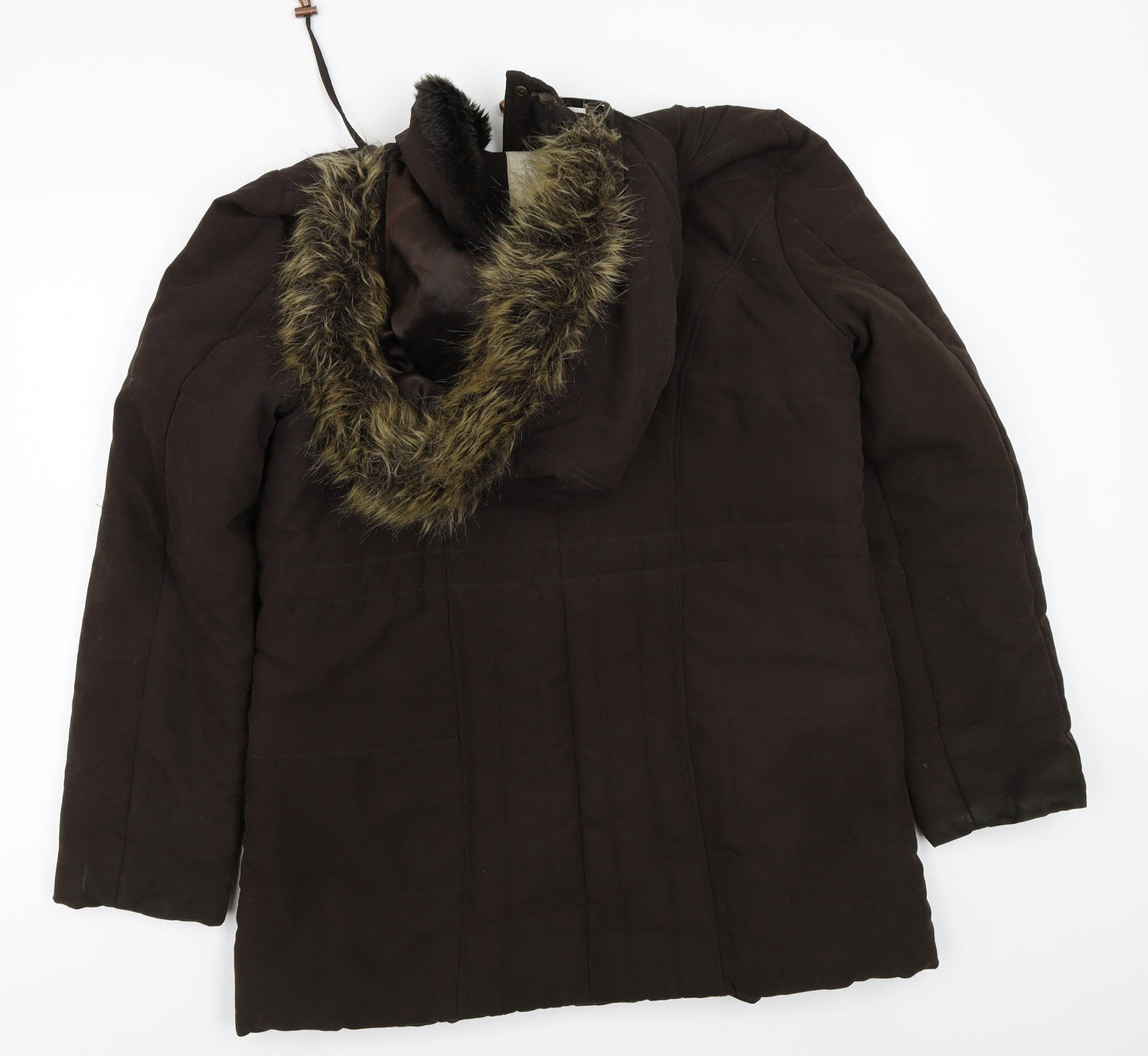 BHS Womens Brown   Jacket Coat Size 14