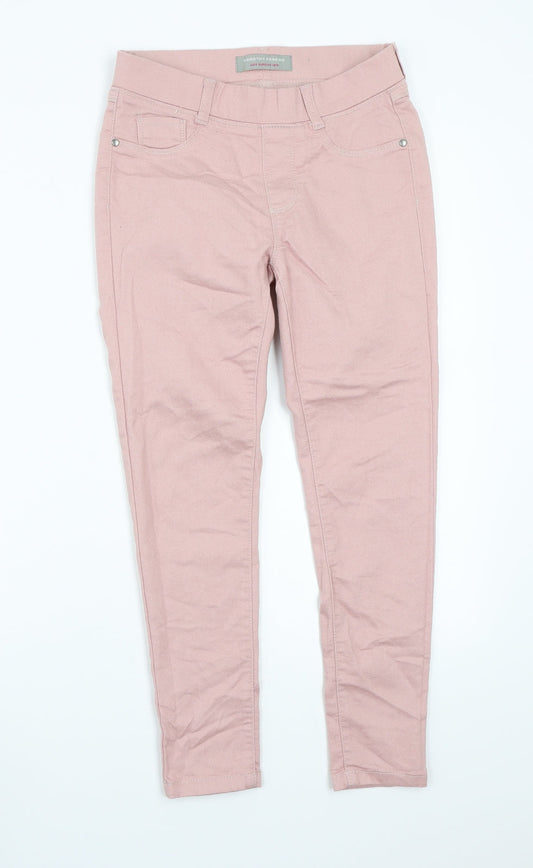 Dorothy Perkins Womens Pink   Skinny Jeans Size 6 L24 in