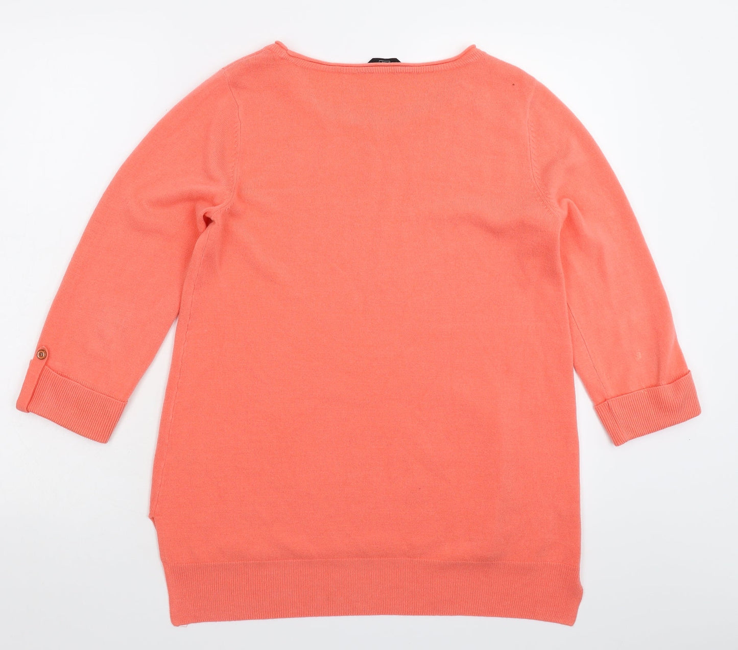 F&F Womens Pink  Knit Pullover Jumper Size 14